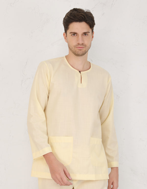 BAJU MELAYU JOHOR IYYAD (SWEET YELLOW)
